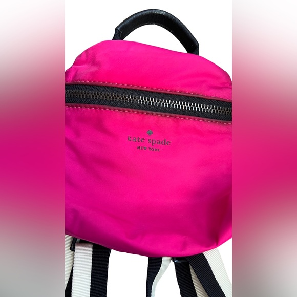 kate spade Bags Kate Spade Nylon Mini Backpack Hot Pink Great
